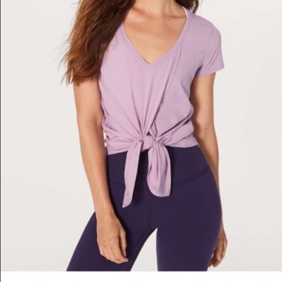 lululemon athletica Tops - Lululemon Knot A Problem Tee